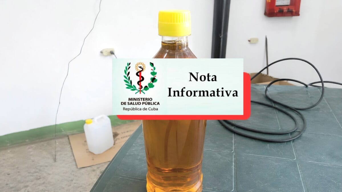 Alerta sanitaria en Cuba: Venden en Mayabeque aceite para uso animal como apto para consumo humano