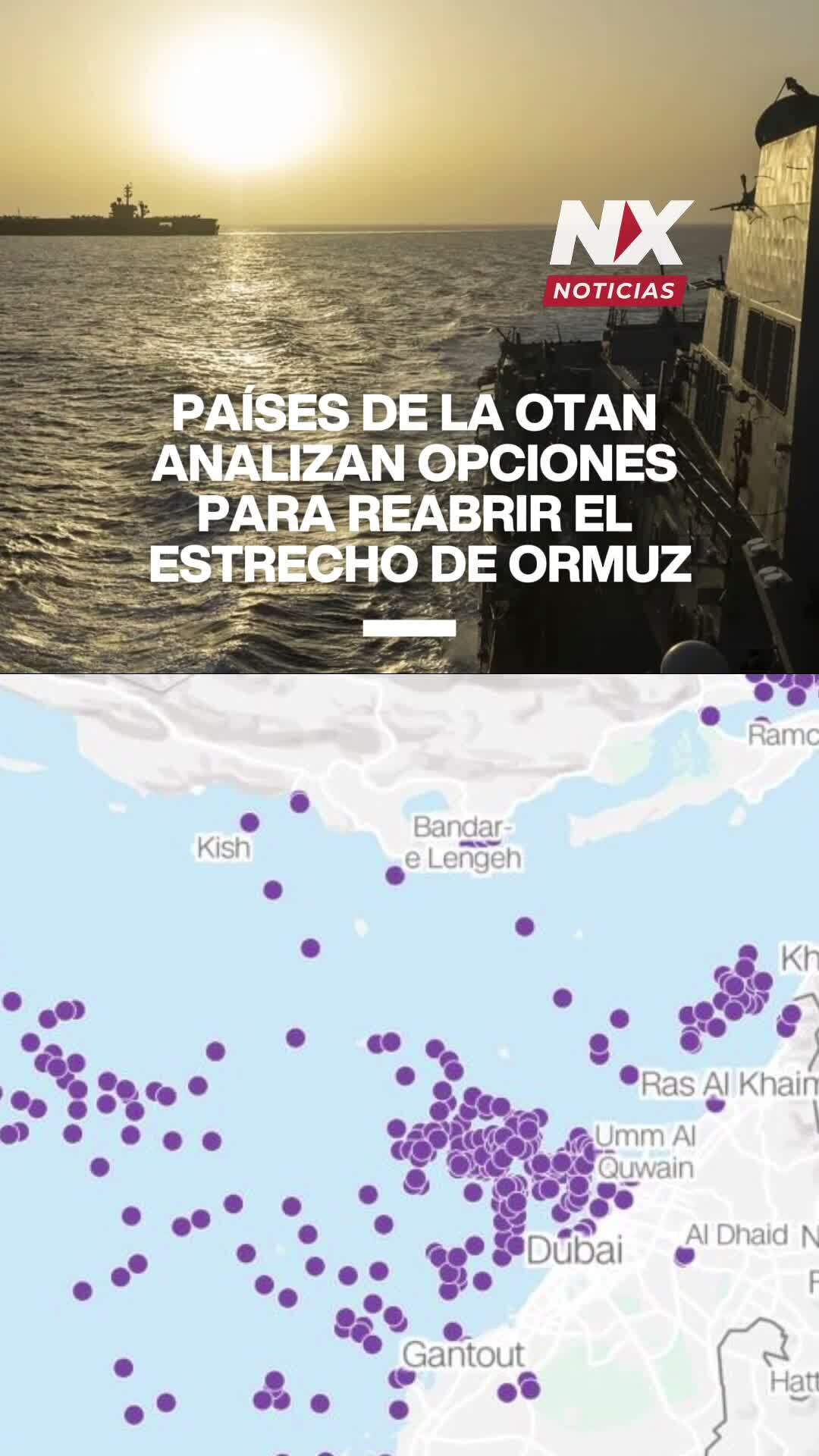 OTAN evalúa estrategias para garantizar la seguridad marítima en el Estrecho de Ormuz