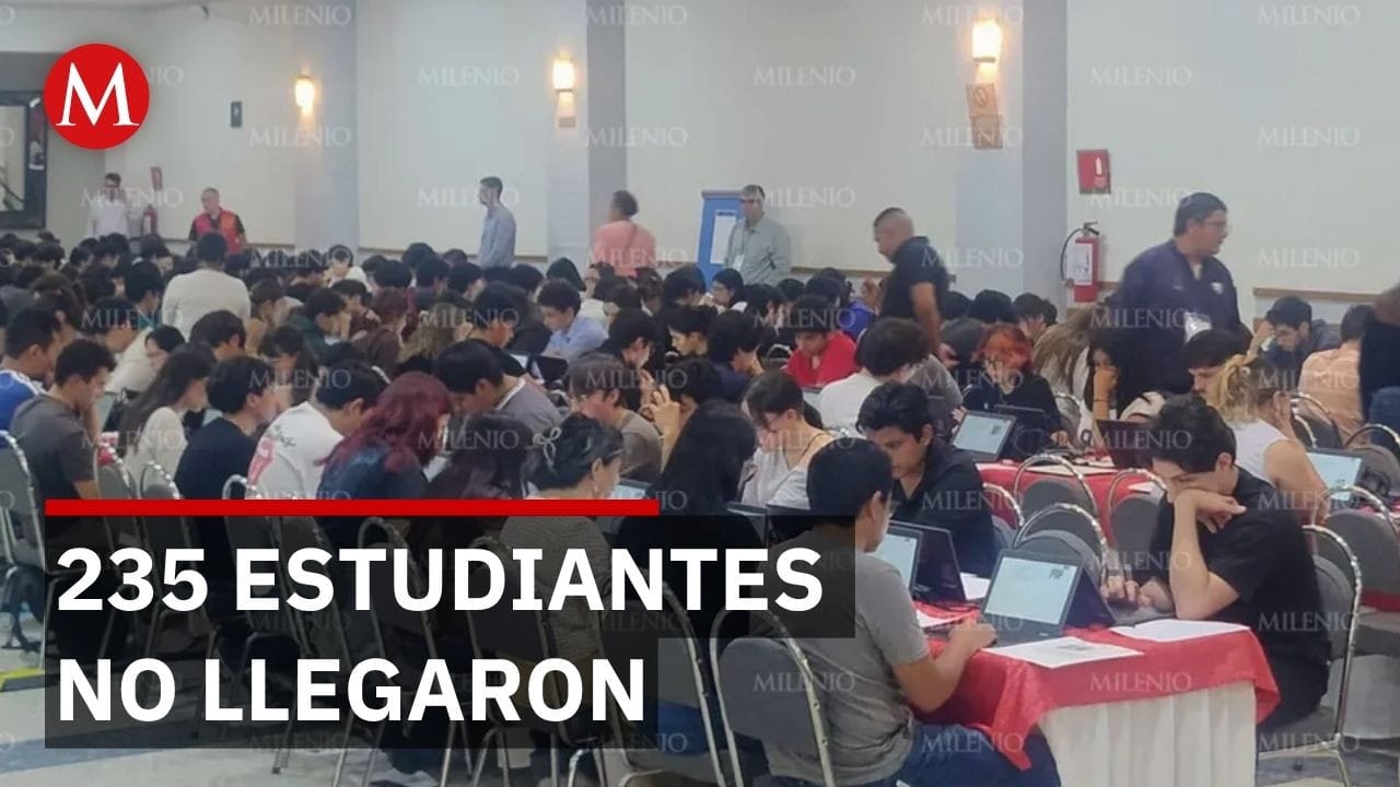 UNAM registra 32% de ausentismo en examen presencial de control en León, Guanajuato