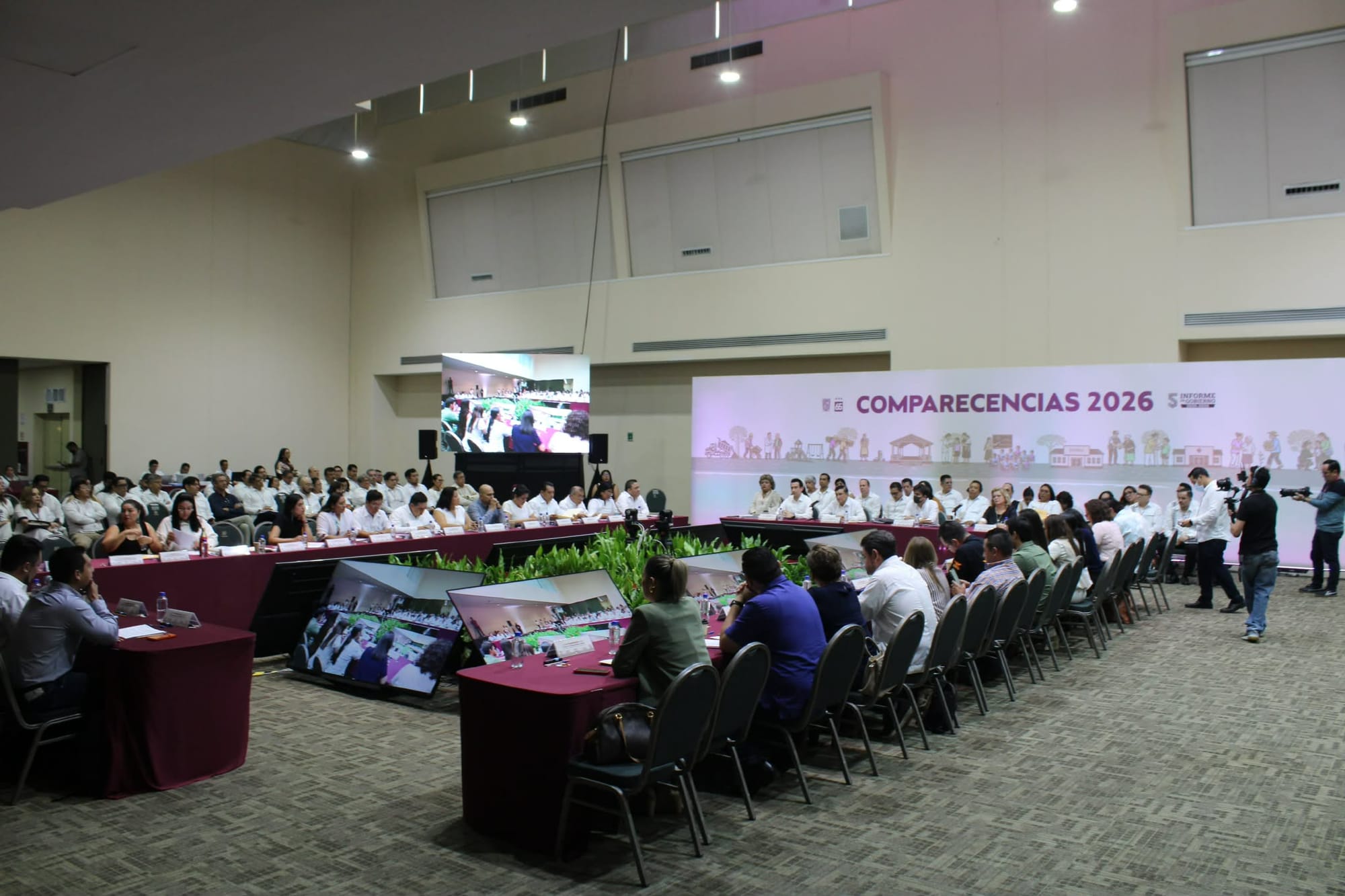 Inician comparecencias de funcionarios ante el Congreso de Campeche por el Quinto Informe de Gobierno