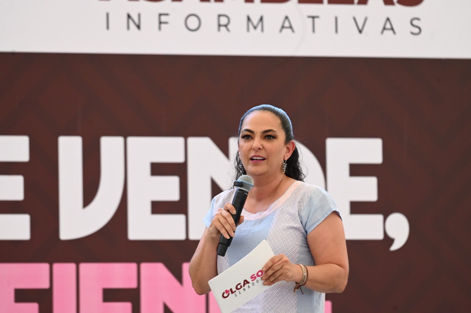 La unidad fortalece a Morena: Olga Sosa encabeza asamblea por la soberanía en Ciudad Victoria