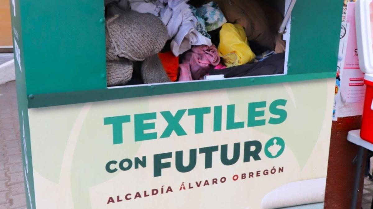 Álvaro Obregón supera meta ambiental: recupera más de 6.5 toneladas de textiles y recibe reconocimiento de la PROFEPA
