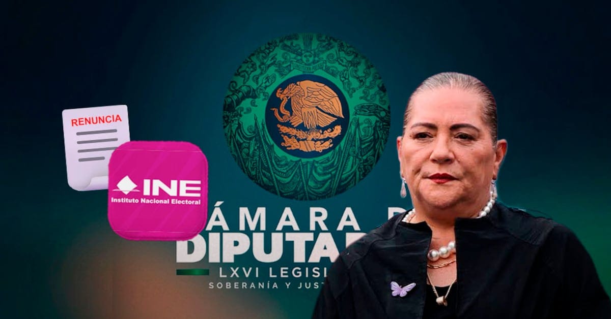 Guadalupe Taddei renuncia formalmente a la presidencia del INE ante la Cámara de Diputados