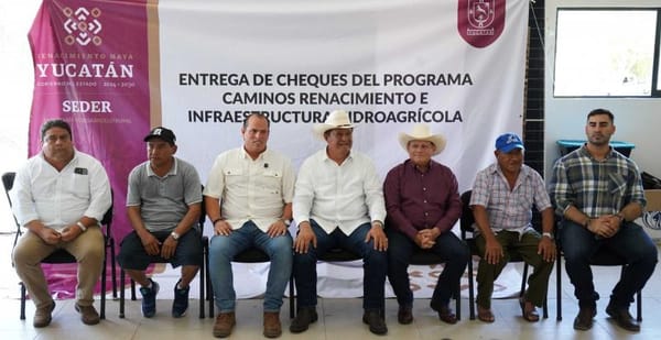 Invierten más de 13 MDP para fortalecer el campo yucateco con nuevos caminos y sistemas de riego