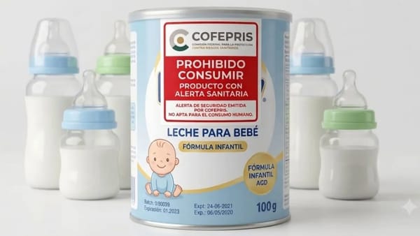 Cofepris emite alerta sanitaria por fórmula láctea infantil adulterada: conoce la marca afectada