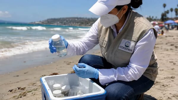 ¿Cómo determina la Cofepris si una playa es apta para nadar y segura para la salud?