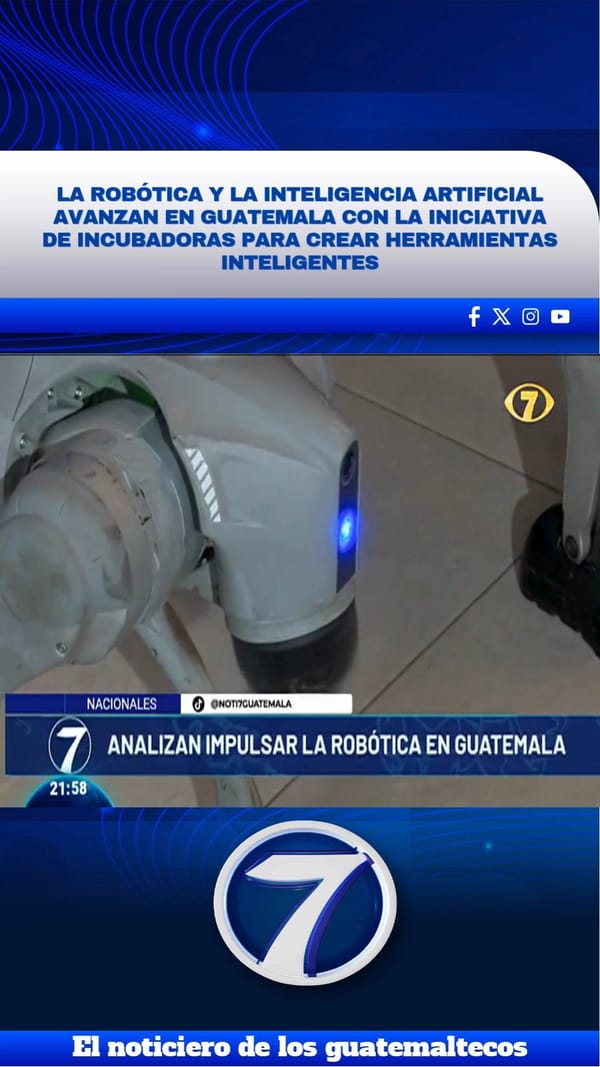 Guatemala impulsa la robótica y la inteligencia artificial a través de incubadoras de innovación