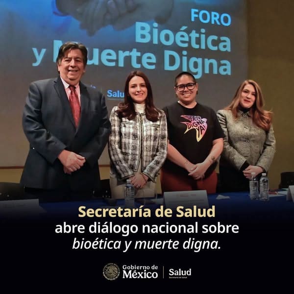 Secretaría de Salud abre diálogo nacional sobre bioética y muerte digna