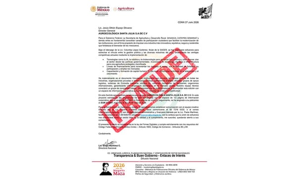 Sader alerta sobre fraude con falsos oficios de patrocinio e interpondrá denuncias penales