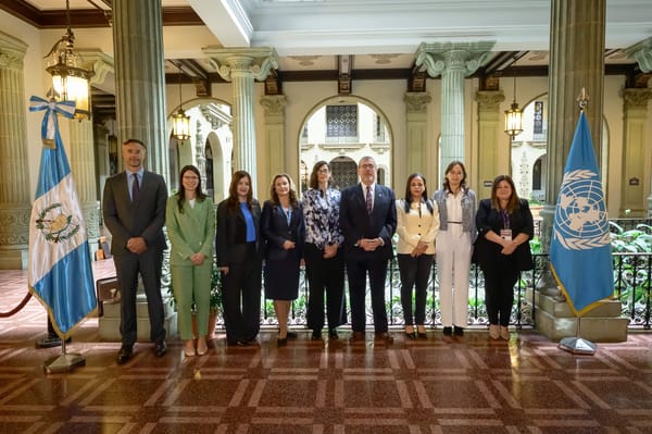 Arévalo recibe a misión de la ONU para evaluar derechos humanos y actividad empresarial en Guatemala