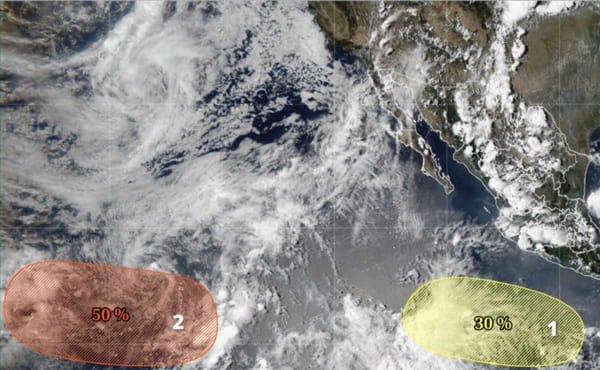 Conagua prevé posible desarrollo ciclónico en el Pacífico: conoce los estados afectados