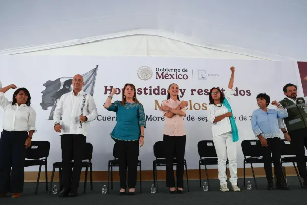 Claudia Sheinbaum anuncia 253 consultorios de salud y meta de 24 mil viviendas en Morelos