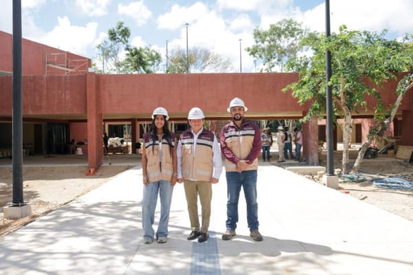 Avanza al 90% la construcción del Centro Pilares Renacimiento en el sur de Mérida