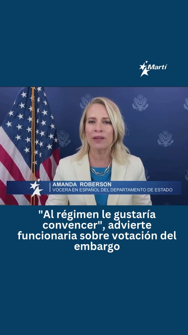 Departamento de Estado analiza el impacto de la votación en la ONU sobre el embargo a Cuba