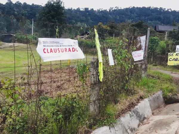 Clausura Profepa pista de motocross en Valle de Bravo por severos daños ambientales