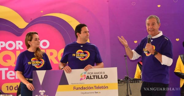 Coahuila supera la meta del Teletón 2026 tras recaudar 3.7 millones de pesos