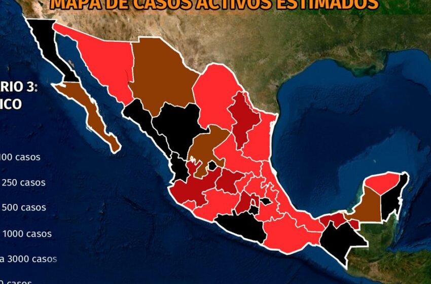  Mapa del coronavirus en México 25 de septiembre: Tabasco y Colima superaron a la CDMX …