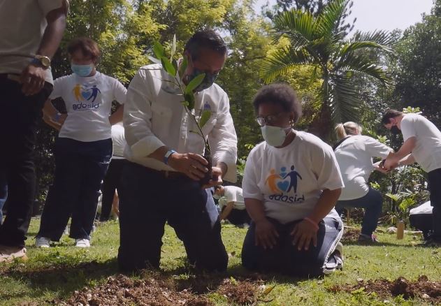  Medio Ambiente integra estudiantes de ADOSID en plantación de árboles – CDN