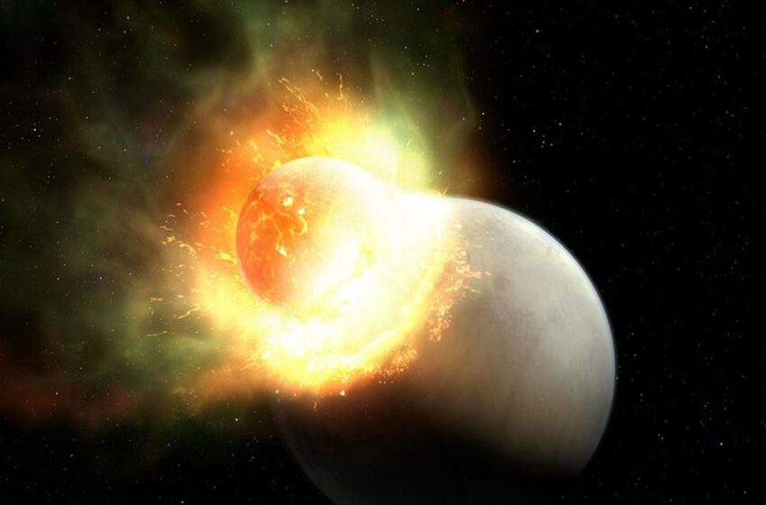  Científicos del MIT observan por primera vez un planeta que perdió su atmósfera producto de un impacto con asteroide