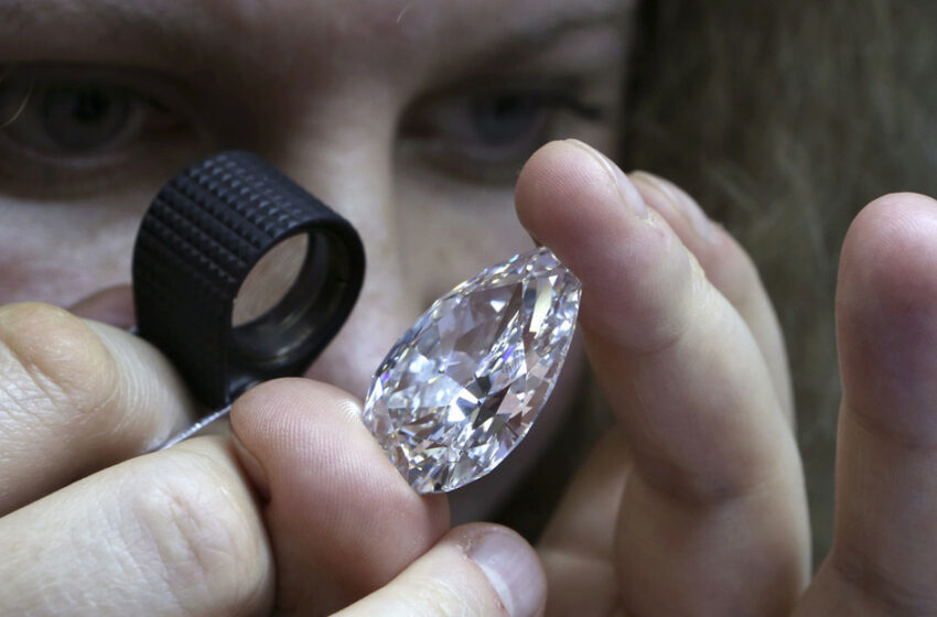  Descubren un mineral nunca antes visto en el interior de un diamante extraído de las profundidades de la Tierra