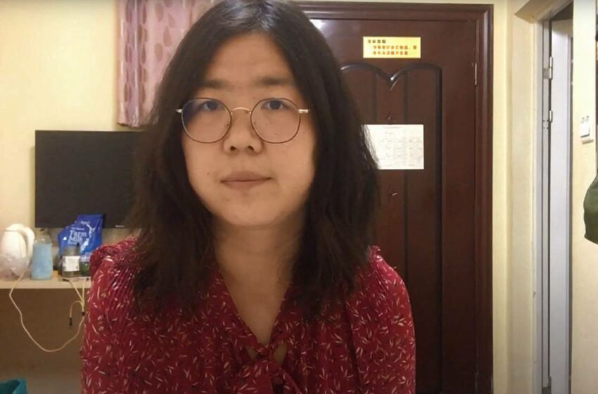  Periodista china encarcelada por documentar brote del COVID-19 está en riesgo de muerte, según familiar
