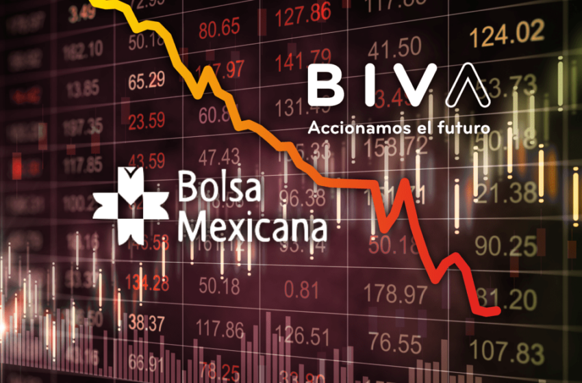  BMV y Biva extienden pérdidas; acción de Televisa lidera las caídas