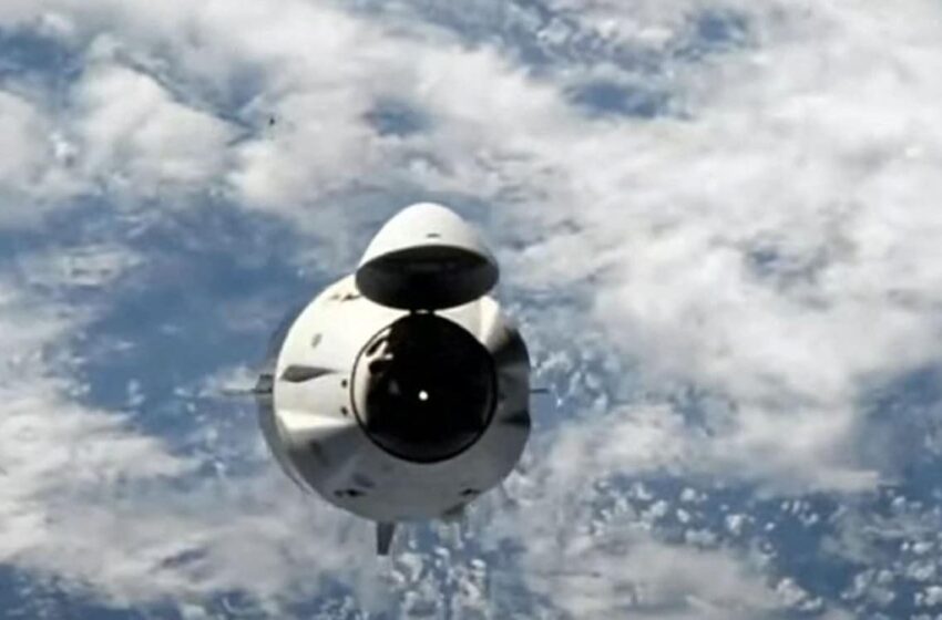  ¡Procedente de la Estación Espacial Internacional! Cápsula de SpaceX regresa con éxito a la Tierra