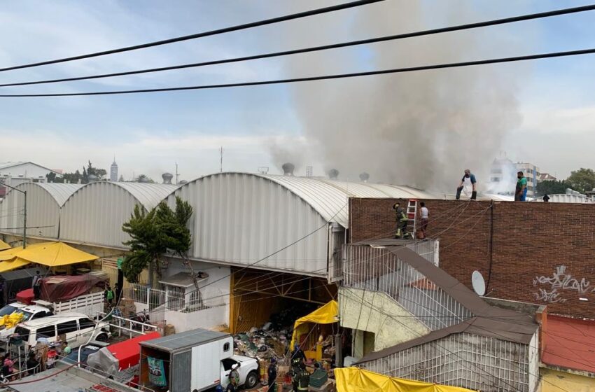 Reportan incendio en el Mercado de Sonora – La Jornada