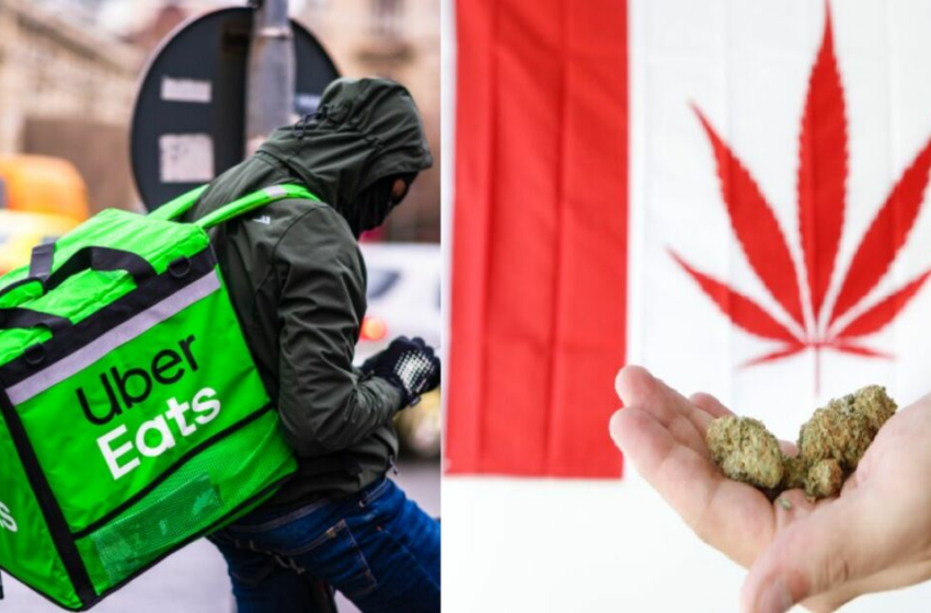  Inicia el ‘viaje’: Uber Eats repartirá pedidos de cannabis en Canadá