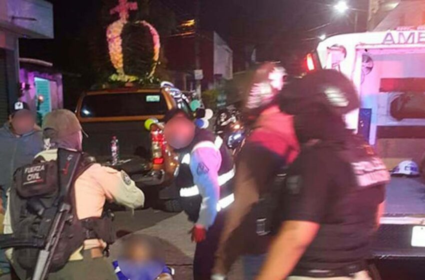  Explota pirotecnia; cinco heridos, en Xalapa