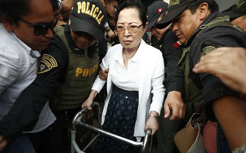  Congresistas de la República lamentan el fallecimiento de la exprimera dama Susana Higuchi