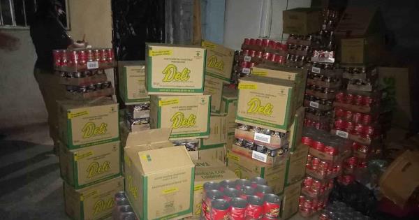  Aseguran alimento y cajas de aceites robados tras cateo – INFO7