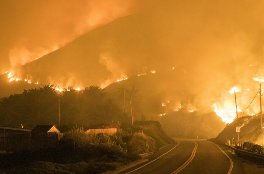  California: Incendio cerca de Big Sur obliga a evacuaciones – Los Angeles Times