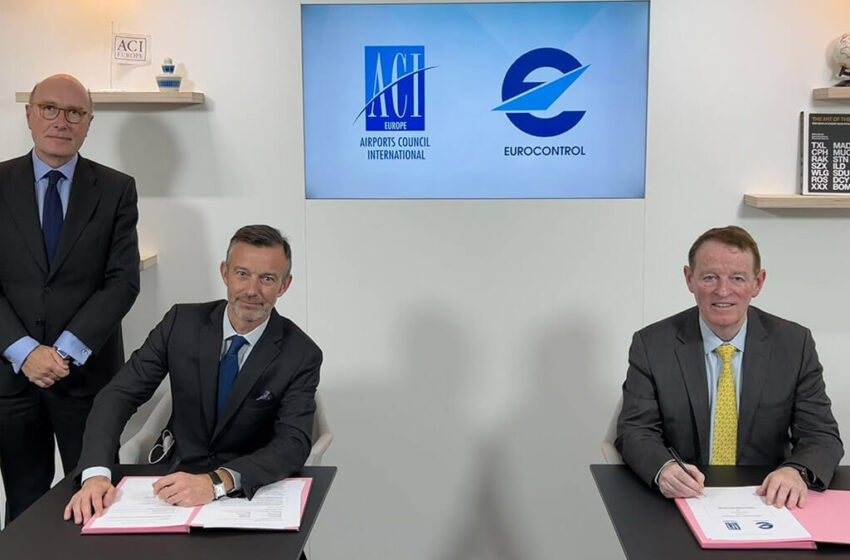  Eurocontrol y ACI Europe firman una nueva alianza por el medio ambiente – Actualidad Aeroespacial
