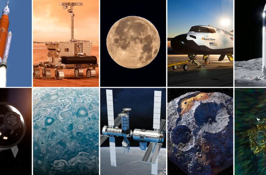  Cuáles serán las 10 misiones espaciales más importantes de 2022