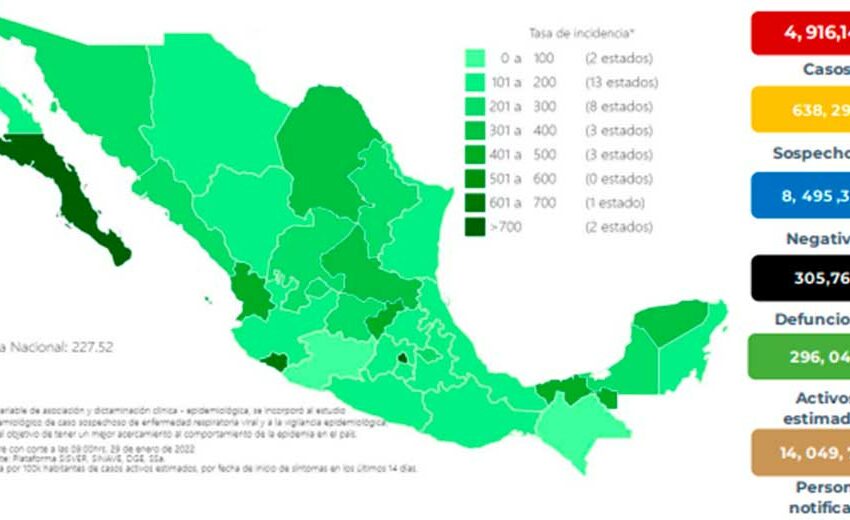  México registró en las últimas horas 522 muertes por COVID-19 – Vanguardia de Veracruz
