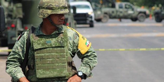  Atacan a personal del Ejército Mexicano en Tacámbaro, Michoacán