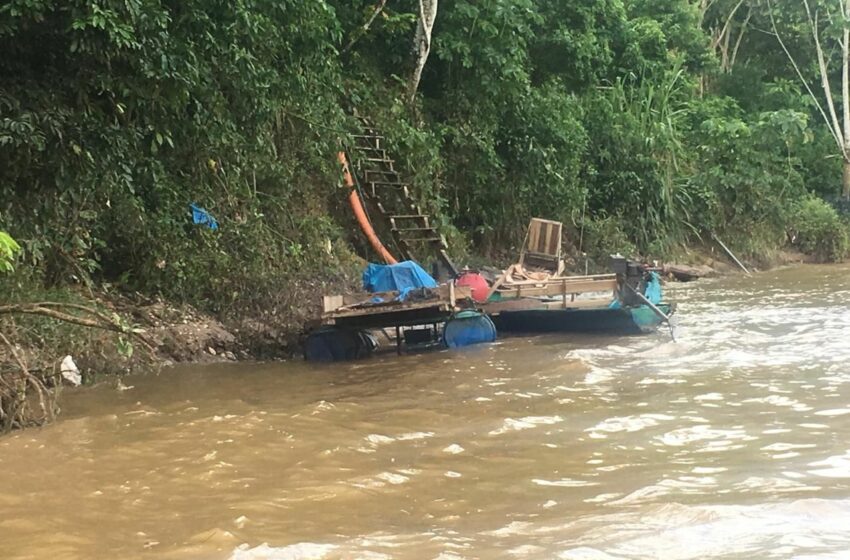  Amazonas: Identifican 20 dragas de minería ilegal en el río Cenepa – Caretas Medio Ambiente