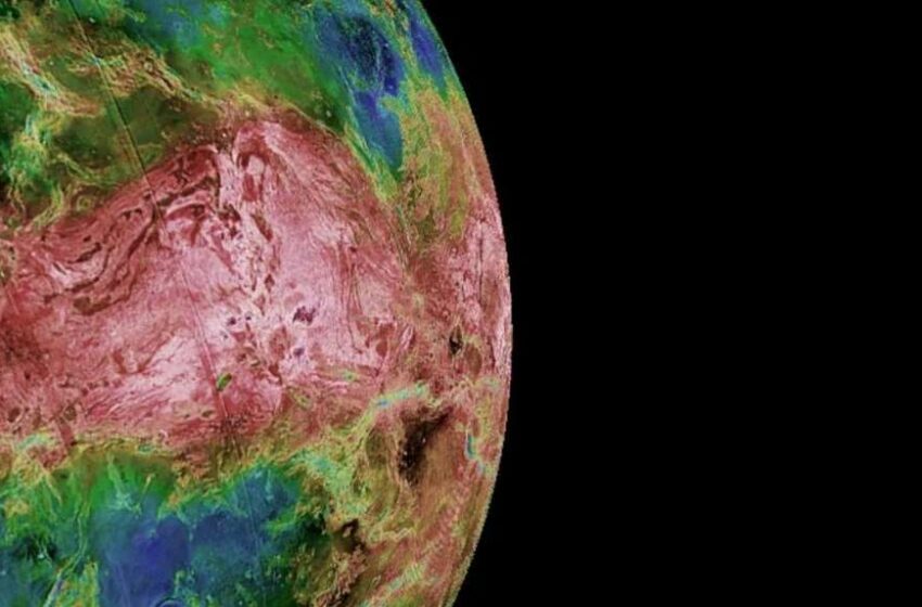  La NASA captó imágenes de Venus y mostró que su superficie es gemela a la Tierra