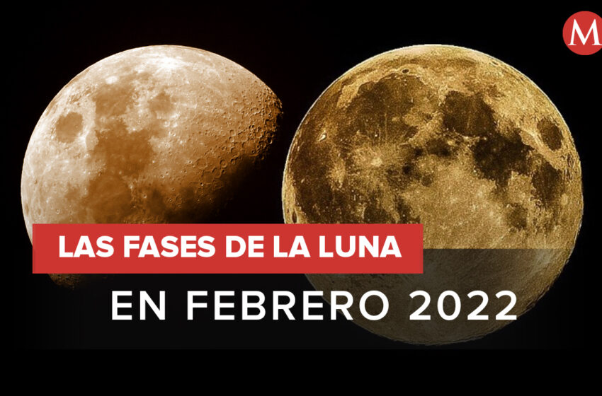  ¿Cuáles serán las fases de la Luna en este mes? Conoce el calendario lunar de febrero 2022