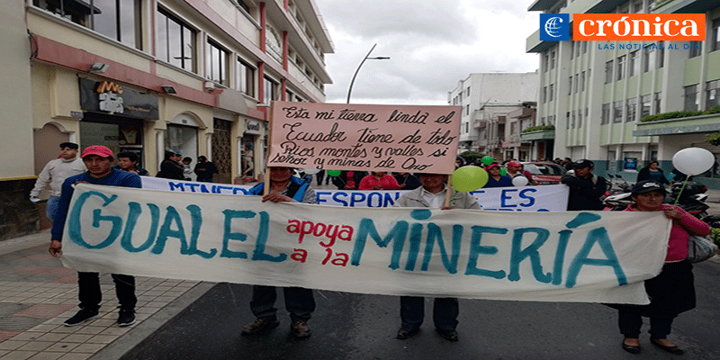  Hoy marcha a favor de la minería en Loja – Crónica