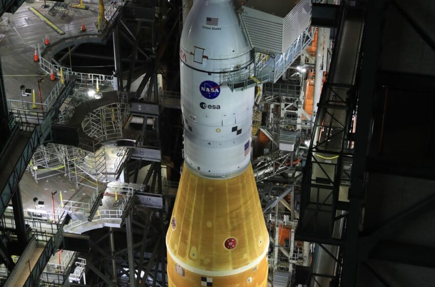  La NASA se prepara por fin para desplegar su gigantesco cohete SLS