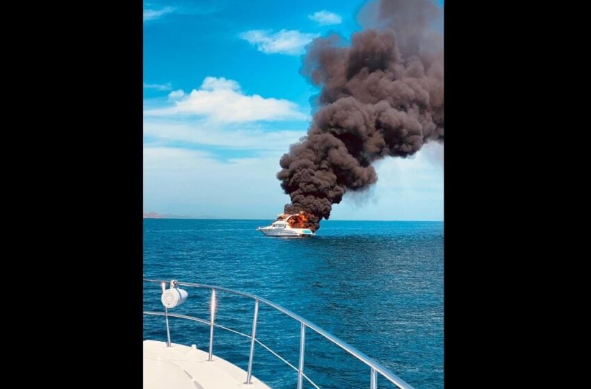  Se registra incendio en barco de carga en Baja California Sur – La Jornada de San Luis
