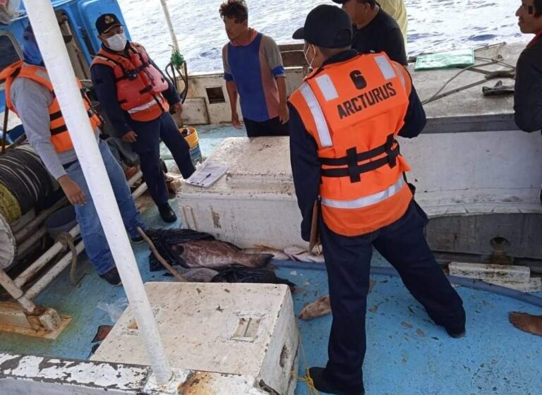  Sorprenden y detienen en altamar a pescadores con 60 kilos de mero – Reporteros Hoy