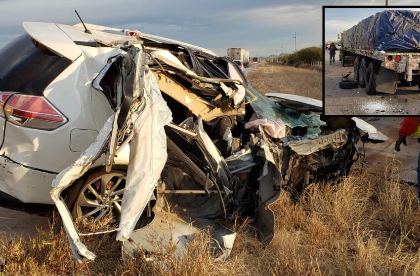  FGJE investiga el brutal accidente donde murió una bebé de un año en la carretera …