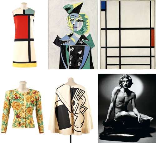  Exposición Yves Saint Laurent y los museos, un tête-à-tête entre arte y moda