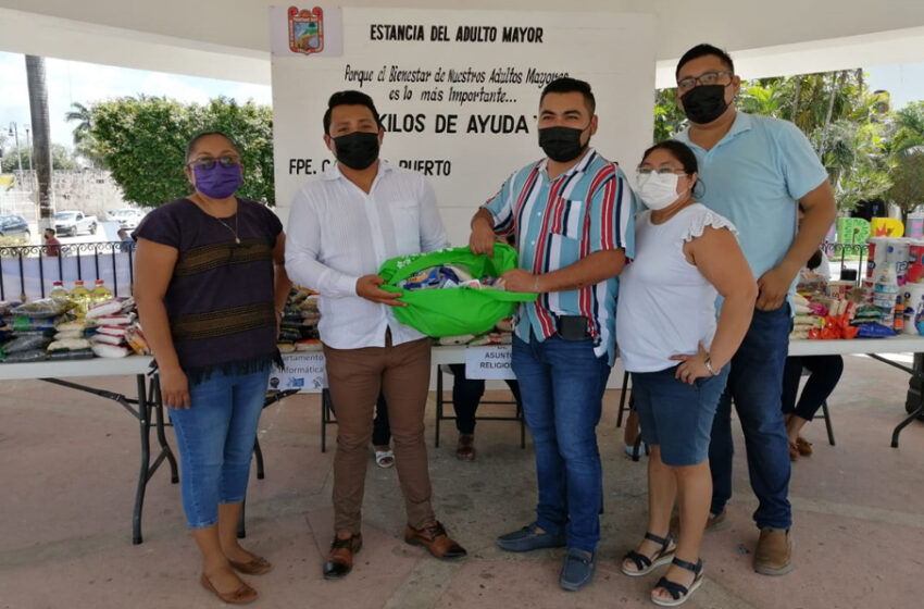 Instalan módulo de acopio de alimentos para adultos mayores de Felipe Carrillo Puerto …