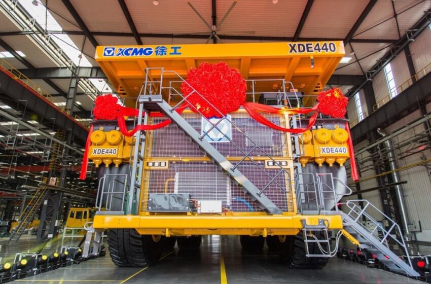  XCMG construye el camión minero rígido de tracción trasera más grande del … – Europa Press