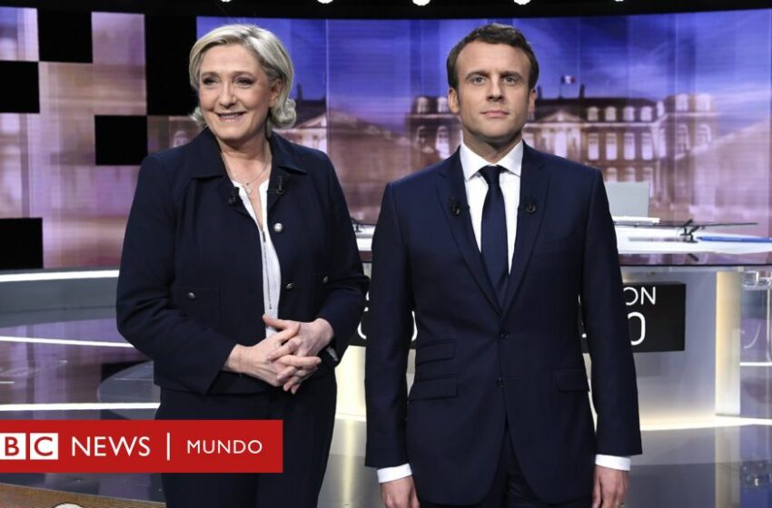  Elecciones en Francia 2022: Emmanuel Macron y Marine Le Pen ganan la primera vuelta electoral