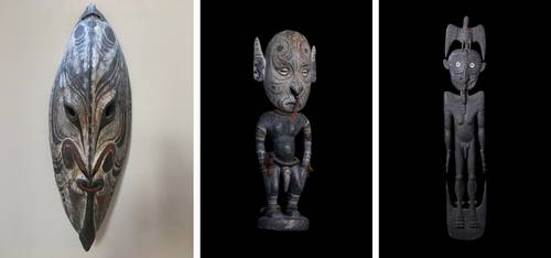 Reúne el Centro de las Artes de San Agustín 87 piezas de arte ritual de Nueva Guinea